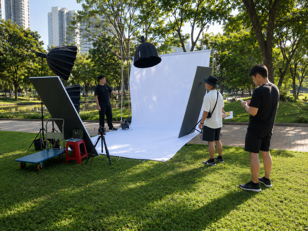 Luxpho photography and video production team in Singapore